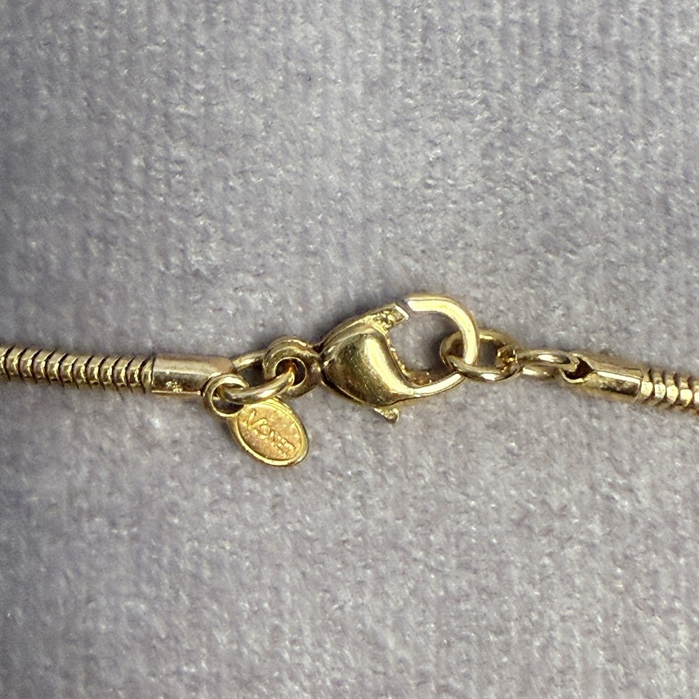 Gold Monet‎ Heart Necklace Pendant 16 Inches - Picture 4 of 6